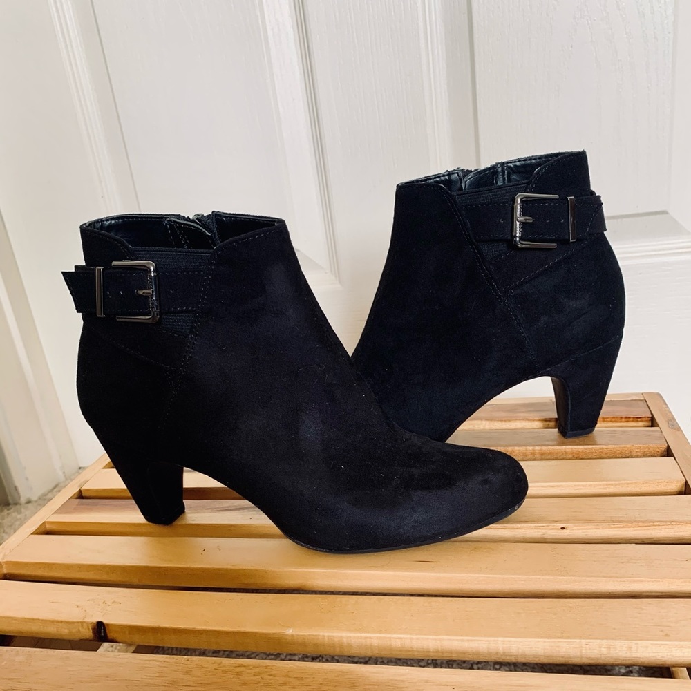 Sleek Heeled Ankle Bootie